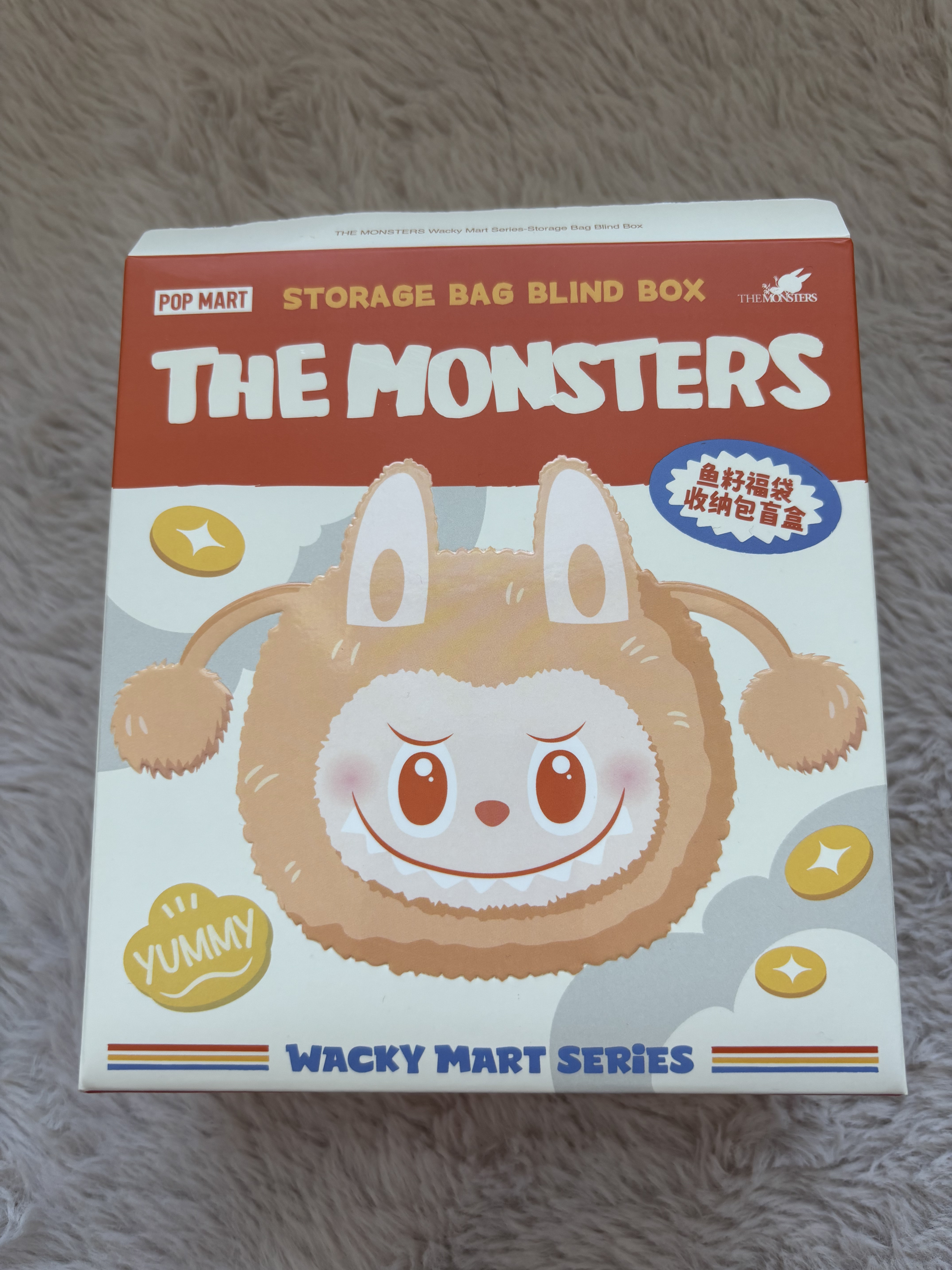 THE MONSTERS STORAGE BAG BLIND BOX/POP MART/化粧ポーチを使ったクチコミ（1枚目）