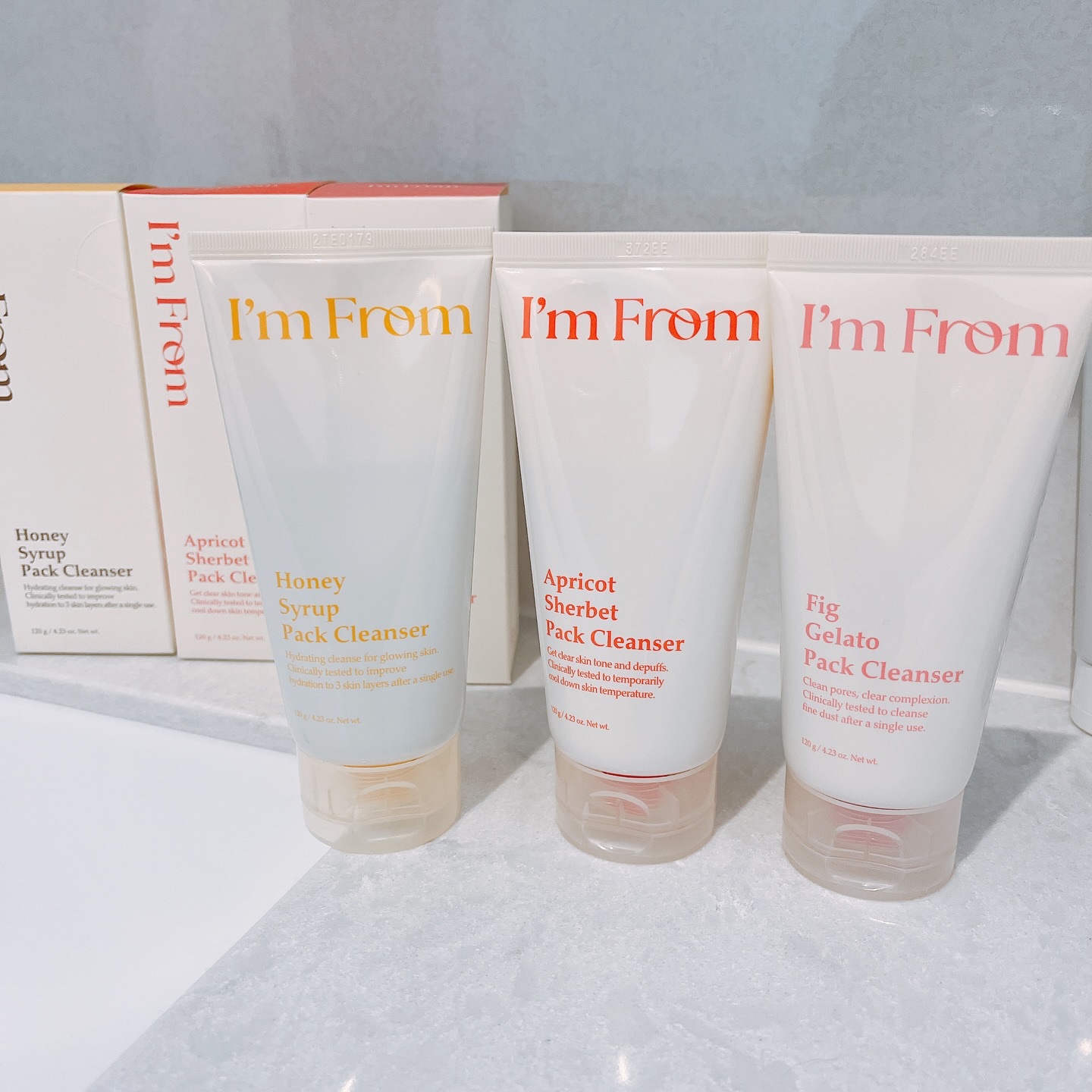 ハニーシロップパッククレンザー/I'm from/洗顔フォームを使ったクチコミ（1枚目）