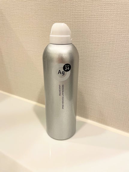 デオドラントスプレー(無香性)/エージーデオ24/デオドラント・制汗剤を使ったクチコミ(2枚目)