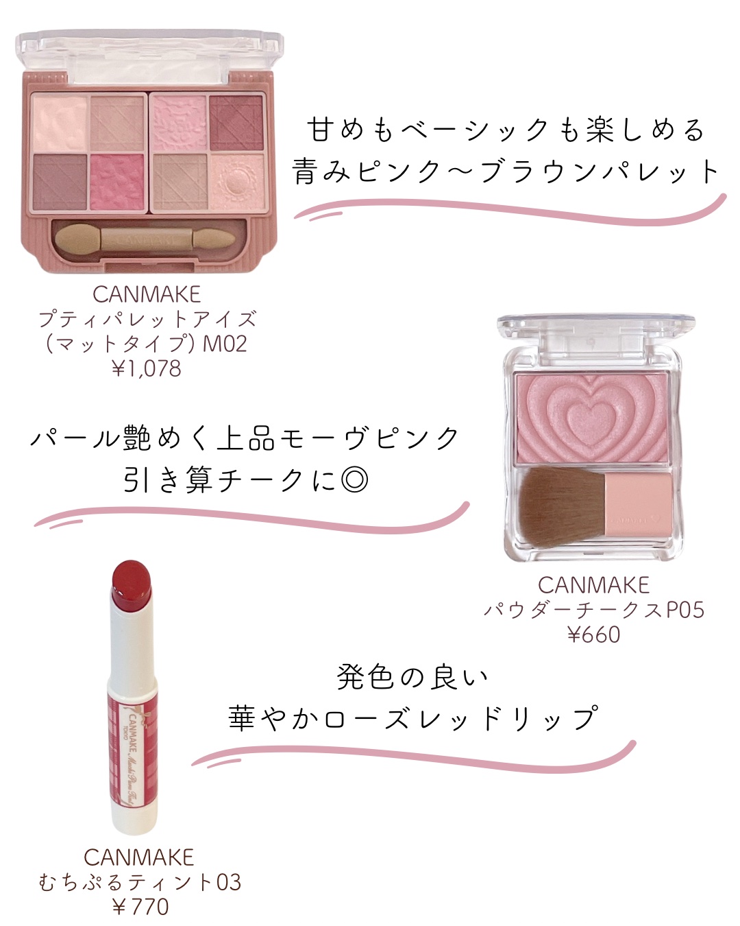 むちぷるティント/キャンメイク/リップティントを使ったクチコミ（2枚目）