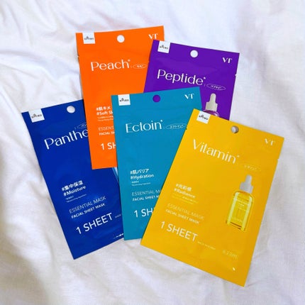 DAISO VT エッセンシャルマスクのクチコミ「今日の購入品🧸⸝⋆
\DAISO × VT/
✔︎︎︎︎VT エッセンシャルマスク
全.....」(1枚目)