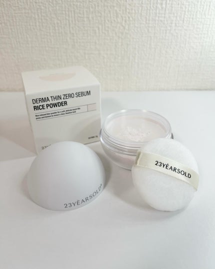 ダーマシンゼロセバムライスパウダー/23years old/ルースパウダーを使ったクチコミ(3枚目)