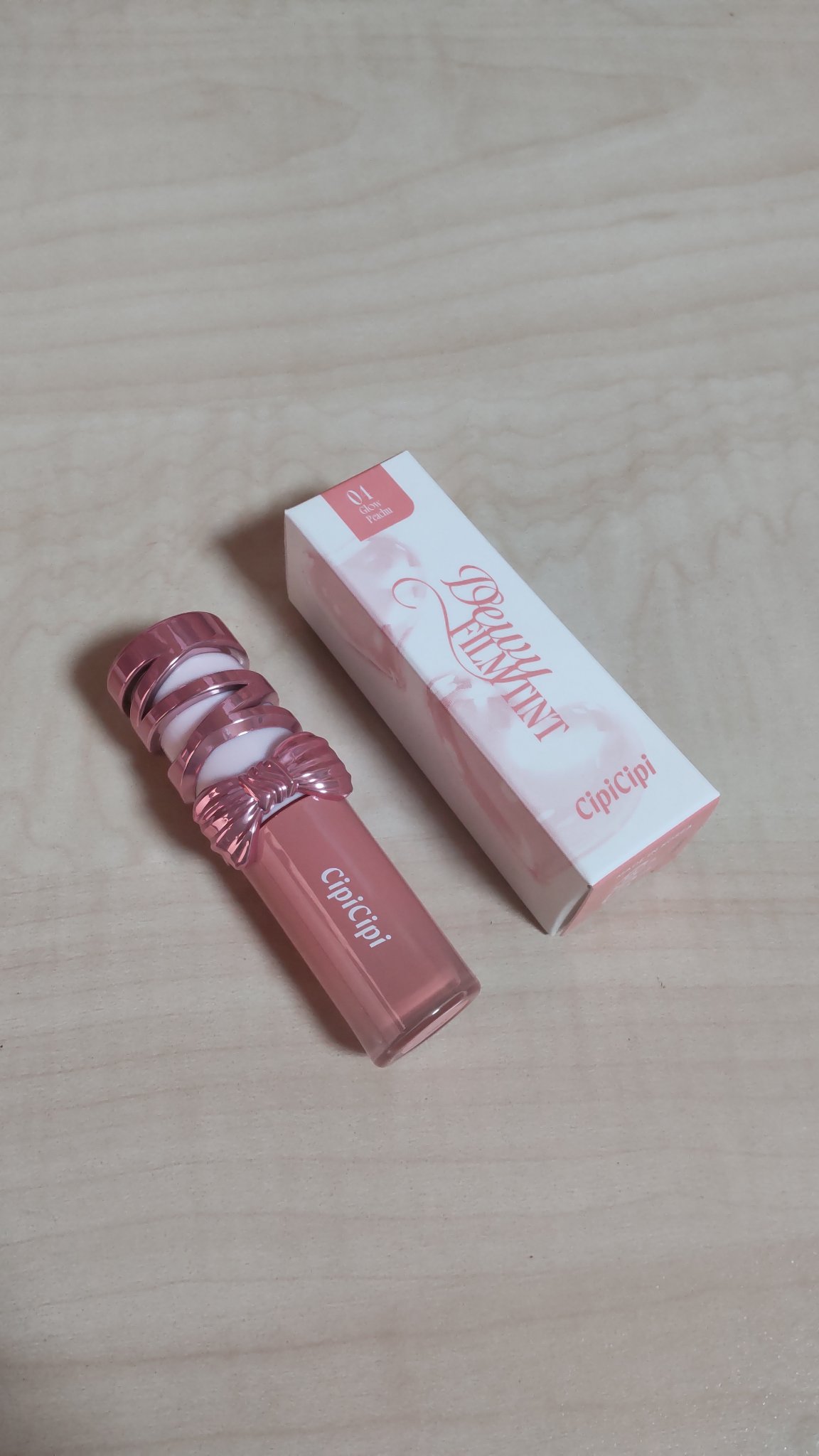 シピシピ　デューイフィルムティント　R/CipiCipi/リップティントを使ったクチコミ（1枚目）