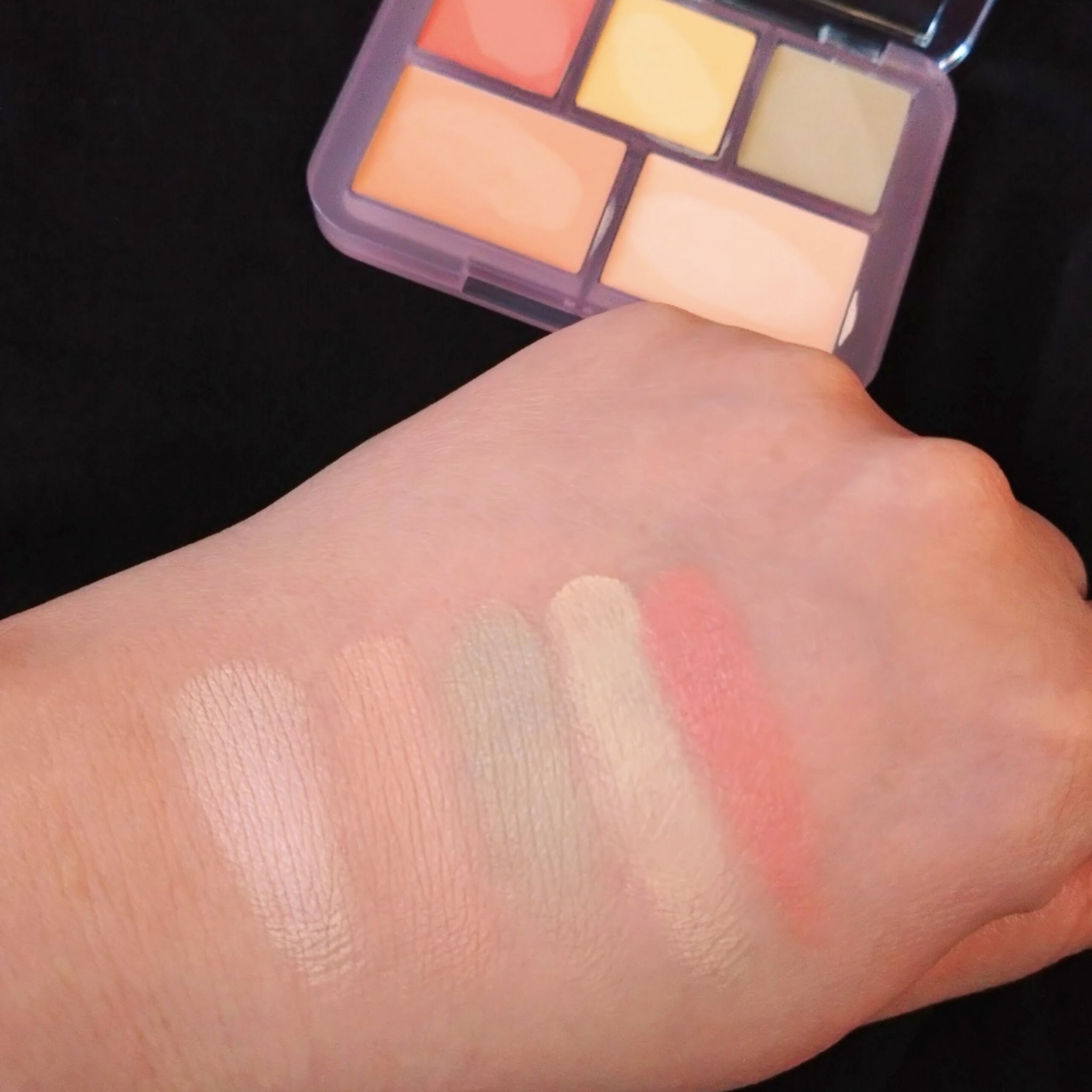 コンシールブレンダーパレット/LUNA/パレットコンシーラーを使ったクチコミ（3枚目）