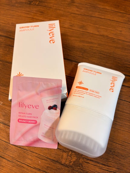 グローターンヘアアンプル/リリーイブ/頭皮ローションを使ったクチコミ(1枚目)