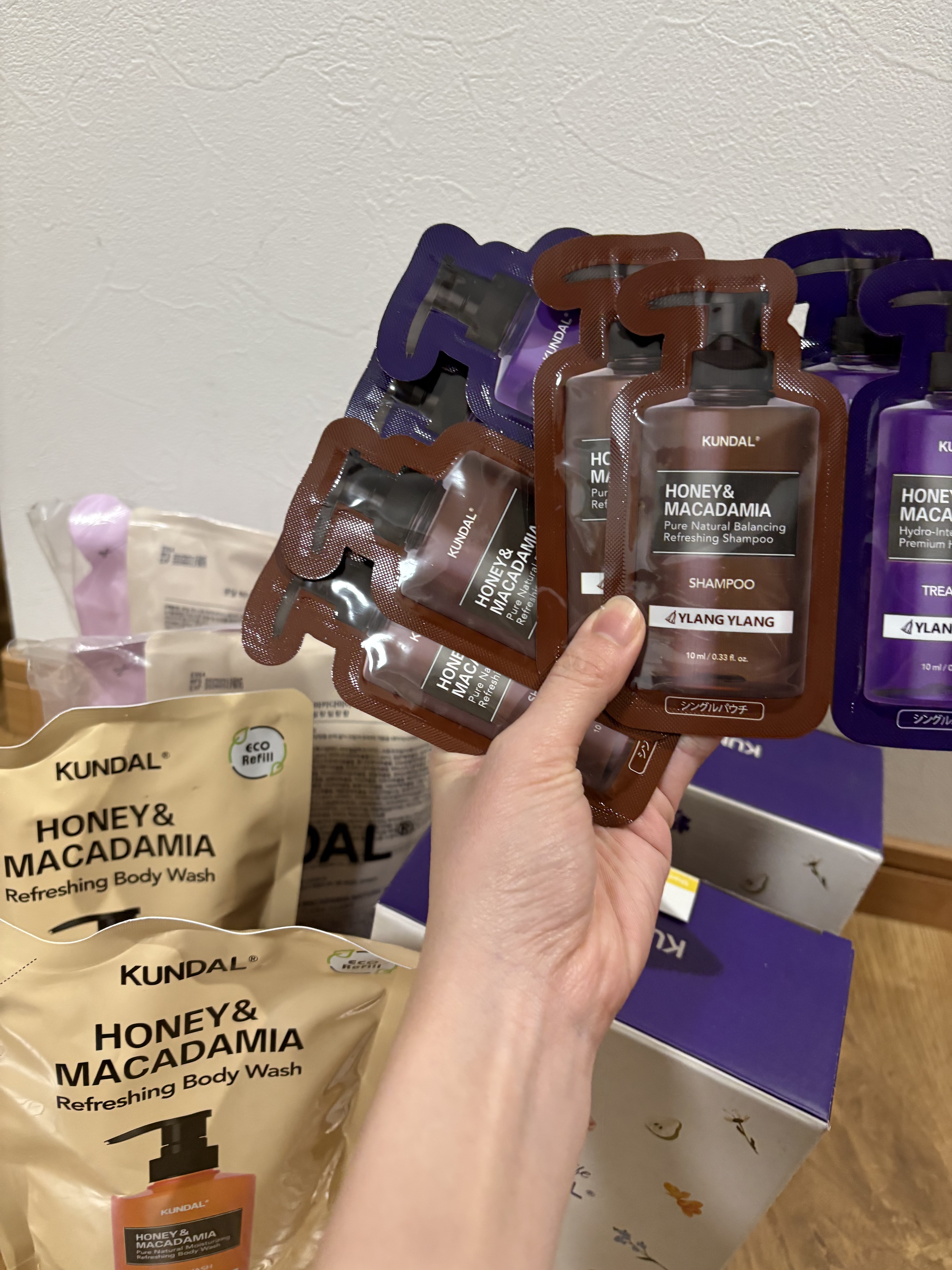 ネイチャーシャンプー/KUNDAL/市販シャンプーを使ったクチコミ（3枚目）