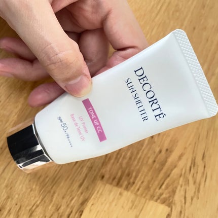 サンシェルター マルチ プロテクション トーンアップCC/DECORTÉ/化粧下地を使ったクチコミ(1枚目)