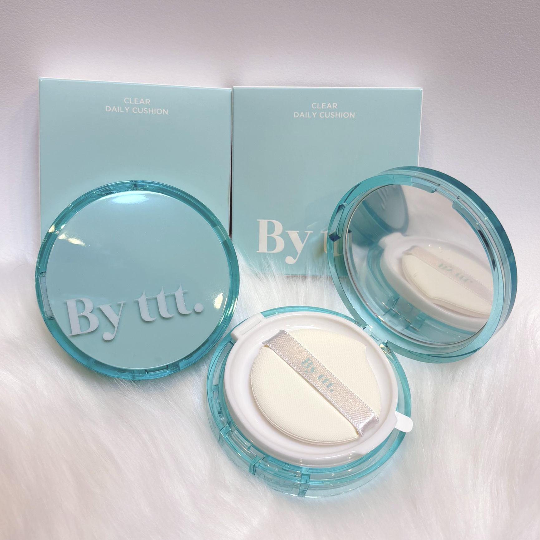 クリアデイリークッション/By ttt./クッションファンデーションを使ったクチコミ（1枚目）