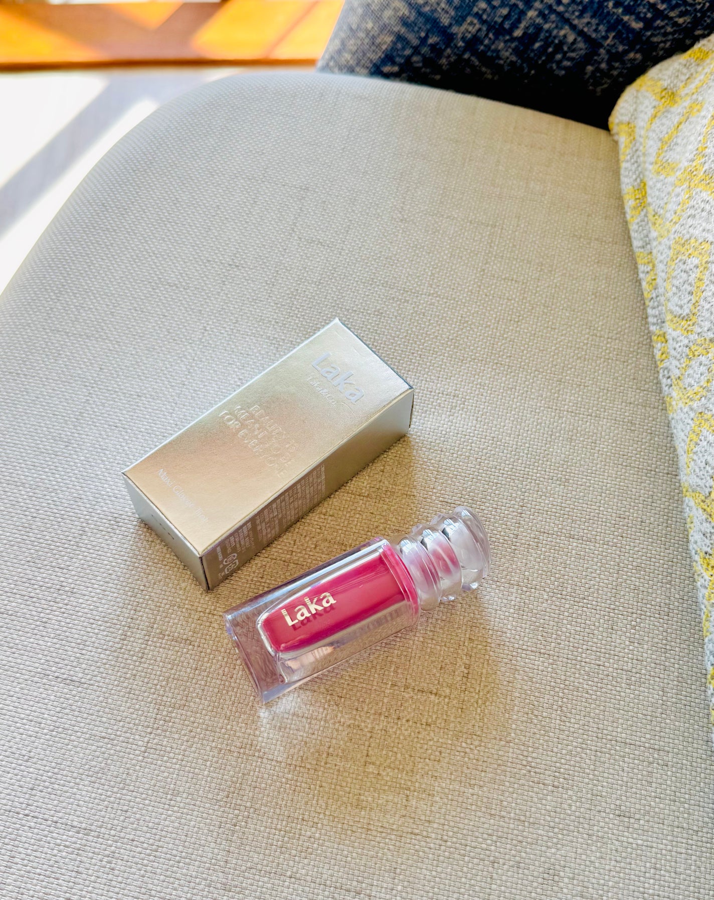 ラカ マキシグレイヤーティント/Laka/リップティントを使ったクチコミ(4枚目)