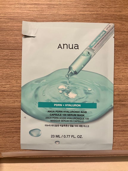 PDRNヒアルロン酸 カプセル100セラムマスクパック/Anua/シートマスク・パックを使ったクチコミ(1枚目)