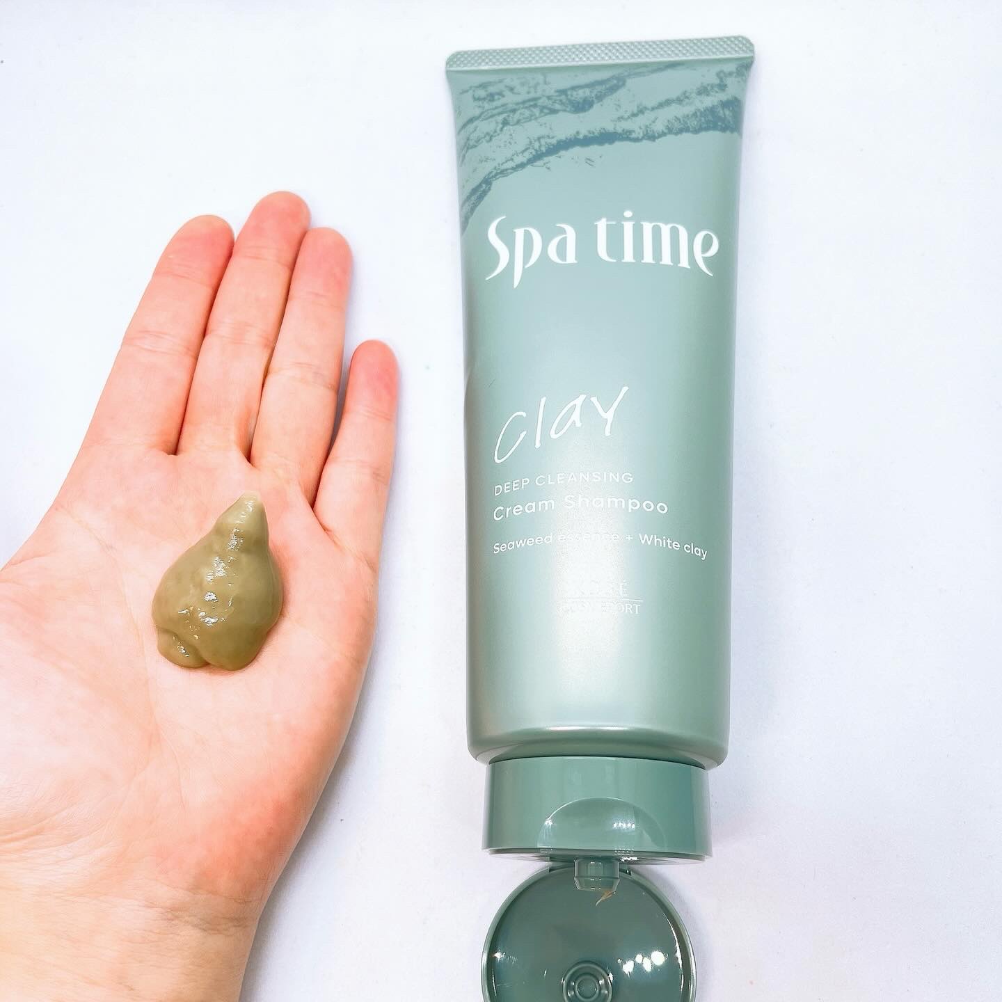 スパタイム クリームシャンプー （ディープクレンジング） 250g/Spa time/市販シャンプーを使ったクチコミ（2枚目）