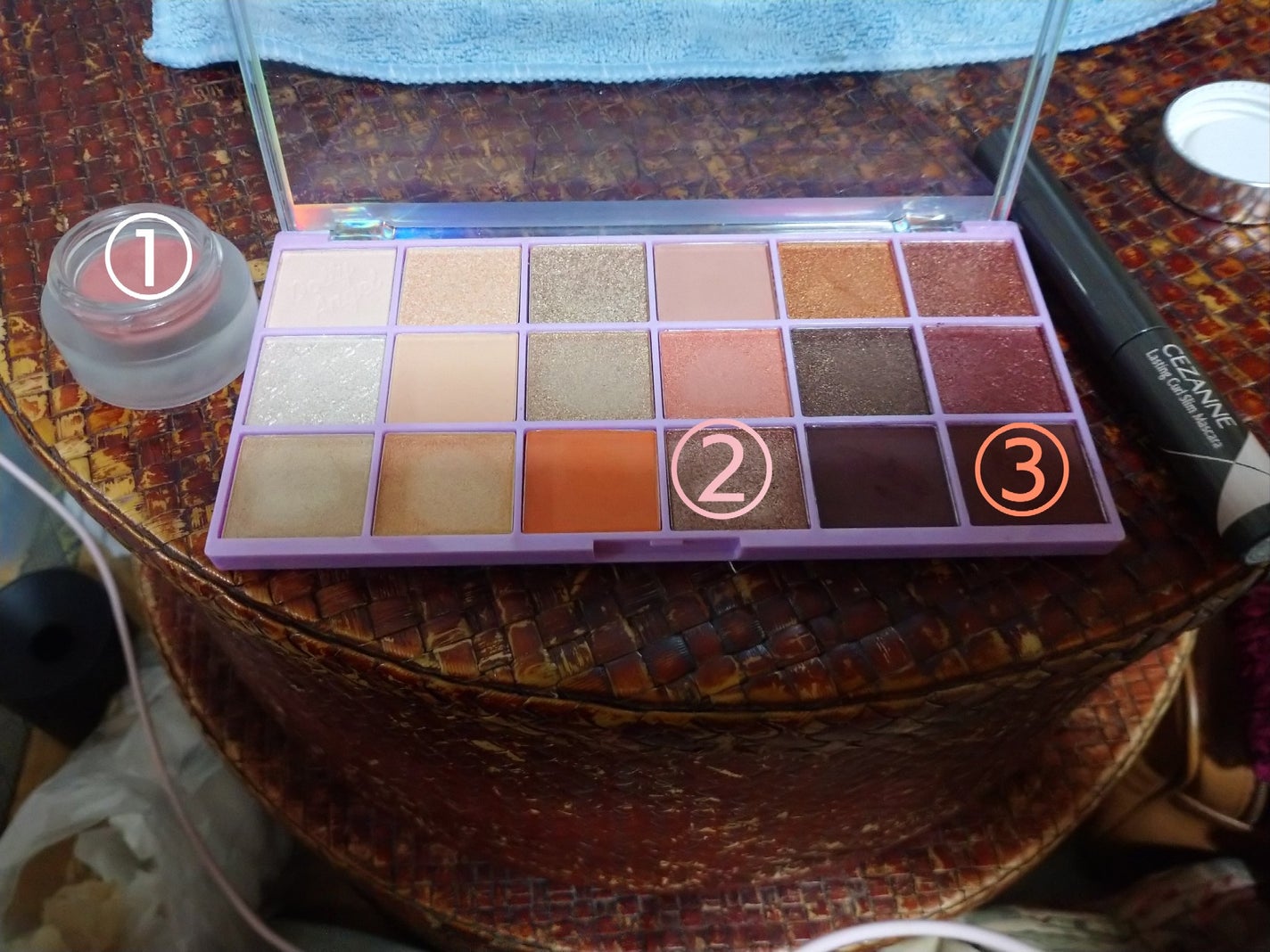 耐久カールスリムマスカラ/CEZANNE/マスカラを使ったクチコミ(1枚目)