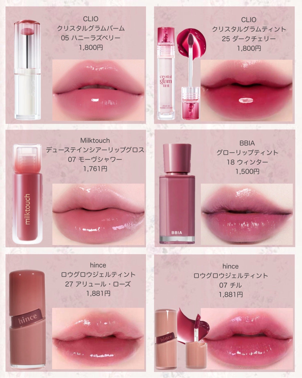 クリスタル グラム ティント/CLIO/リップティントを使ったクチコミ(9枚目)