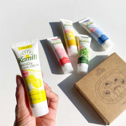 ハンド&ネイルクリームミニ 企画セット30ml*5/カミール/その他キットセットを使ったクチコミ(1枚目)