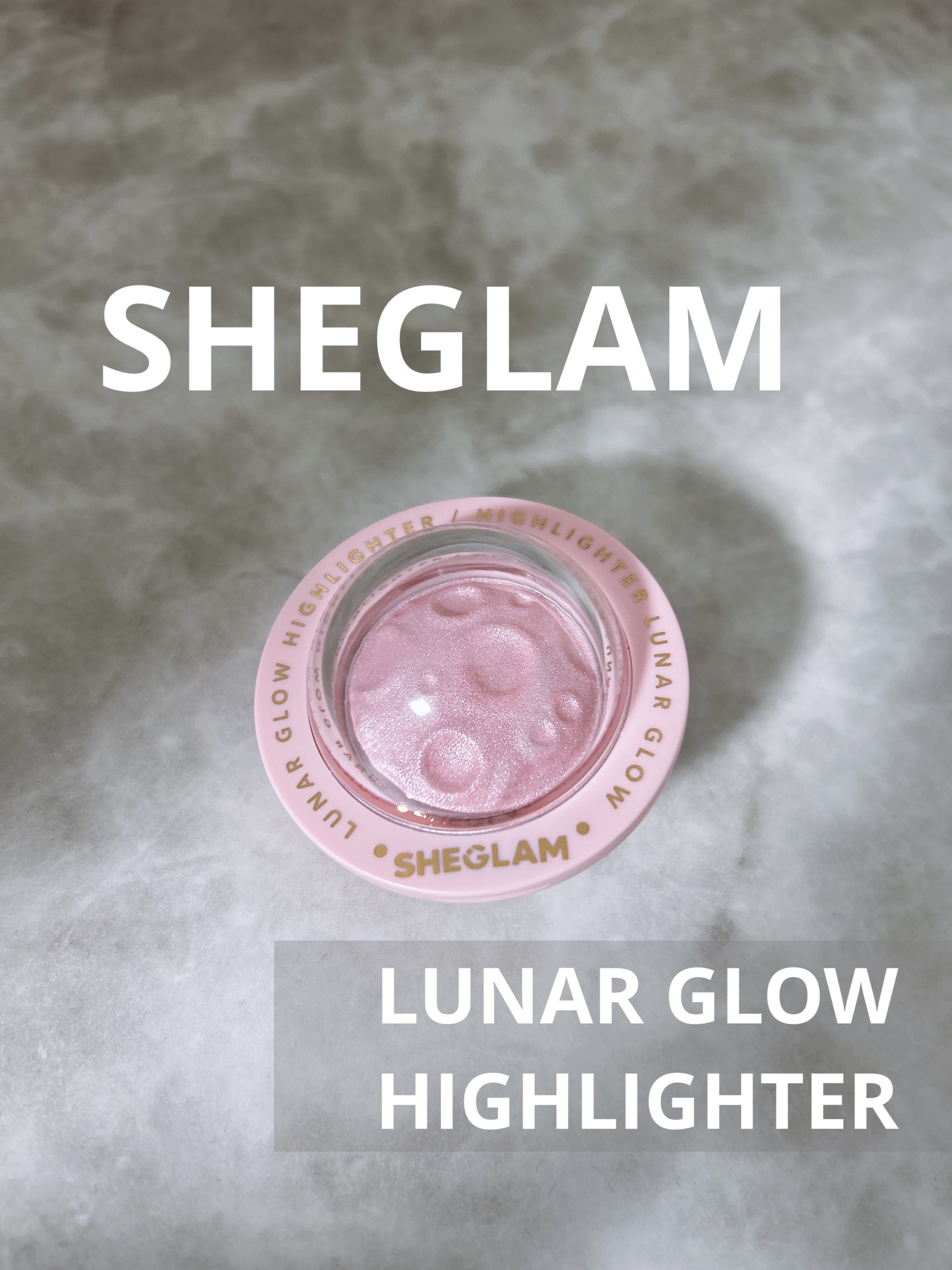 ルナグロウ ハイライター ハートギャラクシー/SHEGLAM/パウダーハイライトを使ったクチコミ（1枚目）