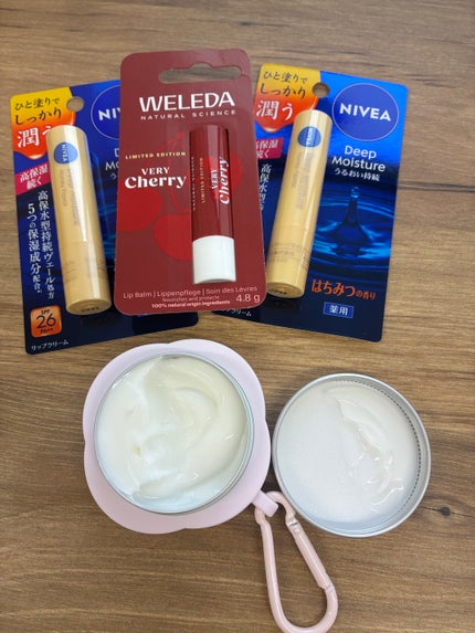 ニベア ディープモイスチャーリップ/ニベア/リップクリームを使ったクチコミ(8枚目)