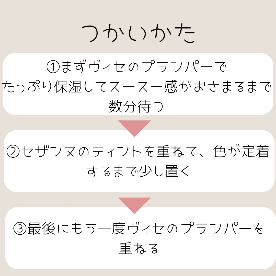 ウォータリーティントリップ/CEZANNE/リップティントを使ったクチコミ（2枚目）