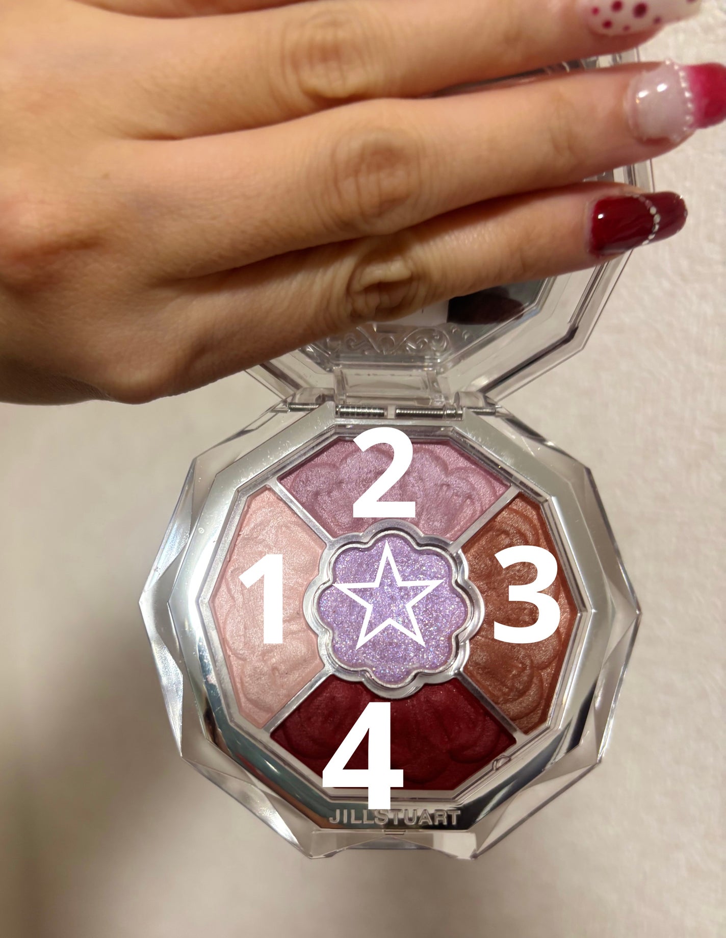 ジルスチュアート ブルームクチュール アイズ/JILL STUART/アイシャドウパレットを使ったクチコミ(2枚目)