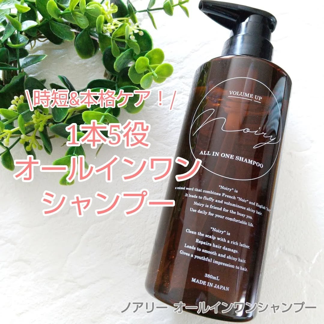 オールインワンシャンプー/noiry/市販シャンプーを使ったクチコミ（1枚目）