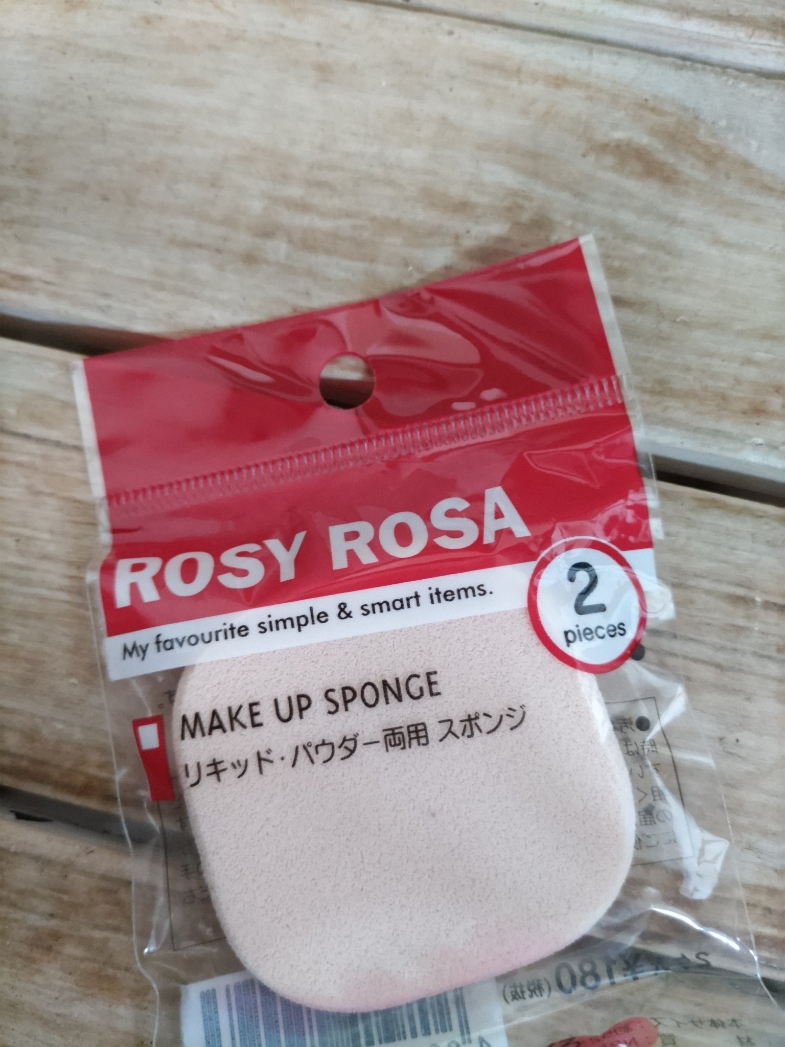 メイクアップスポンジN スクエアL/ロージーローザ/パフ・スポンジを使ったクチコミ（1枚目）