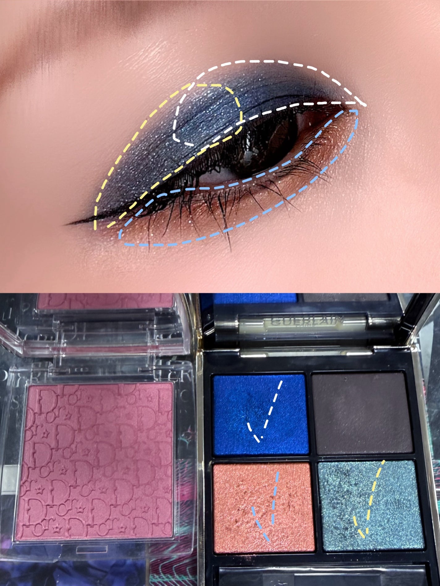 オンブル ジェ/GUERLAIN/アイシャドウパレットを使ったクチコミ(4枚目)