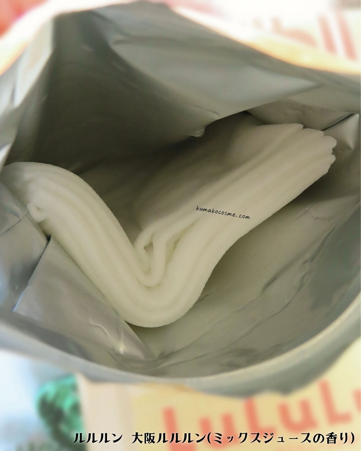 大阪ルルルン(ミックスジュースの香り)/ルルルン/シートマスク・パックを使ったクチコミ(4枚目)