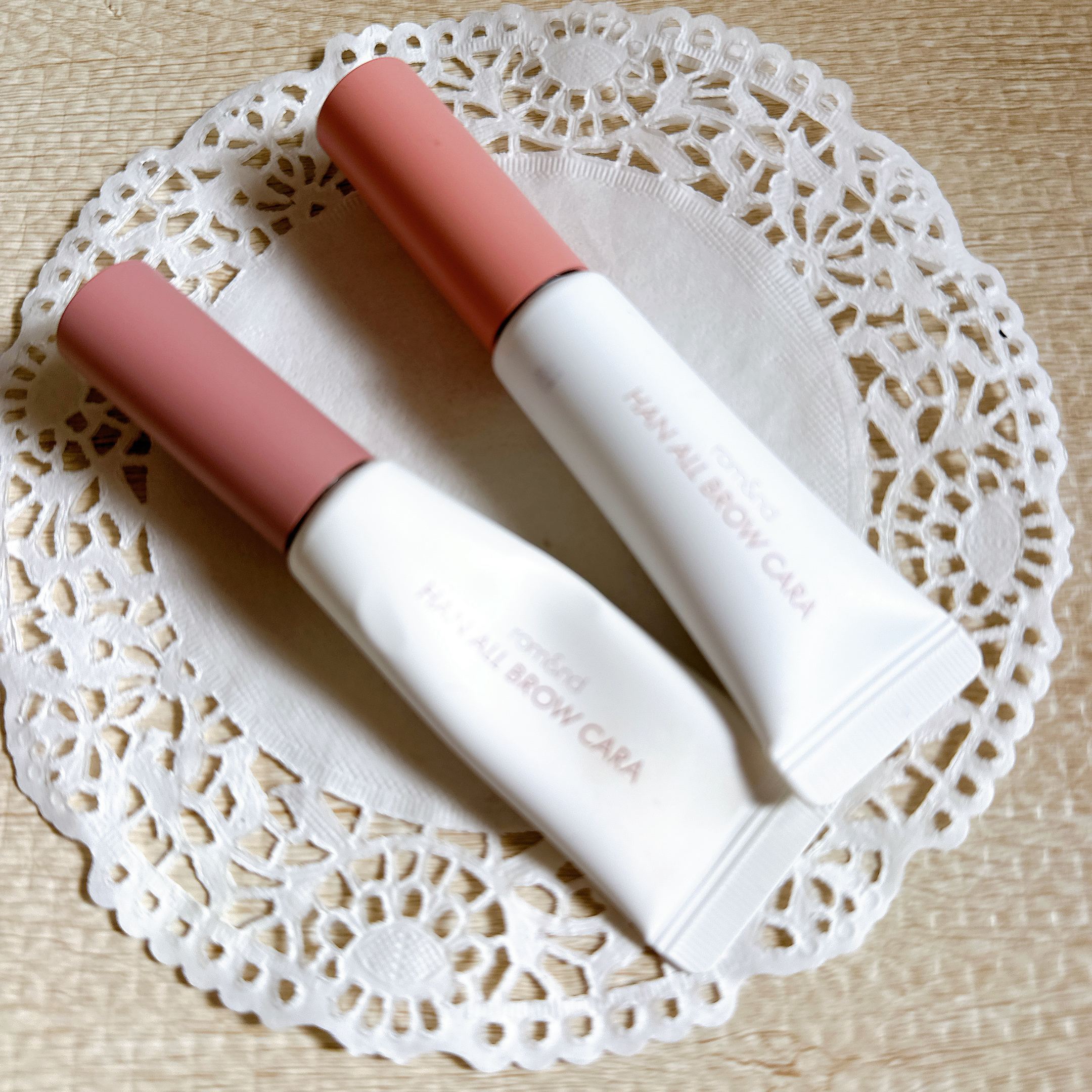 ハンオールブロウカラ/rom&nd/眉マスカラを使ったクチコミ（2枚目）