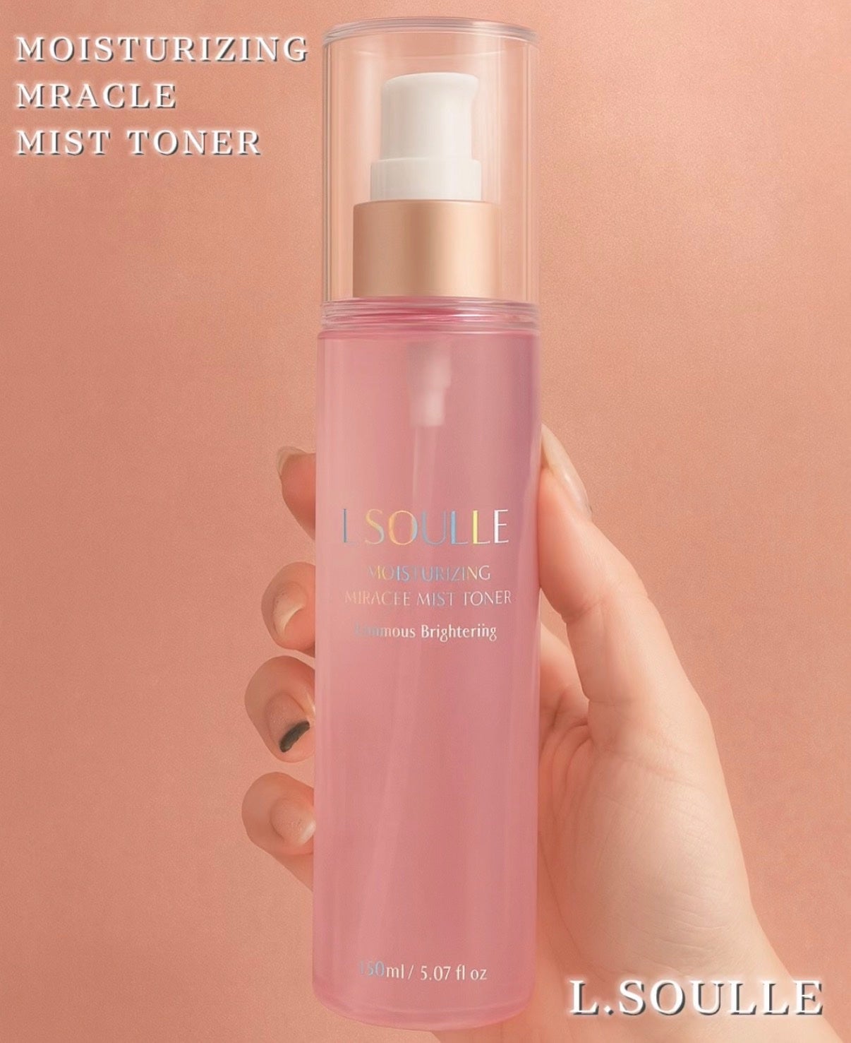 モイスチャライジング ミラクル ミストトナー/L.SOULLE/ミスト状化粧水を使ったクチコミ(1枚目)