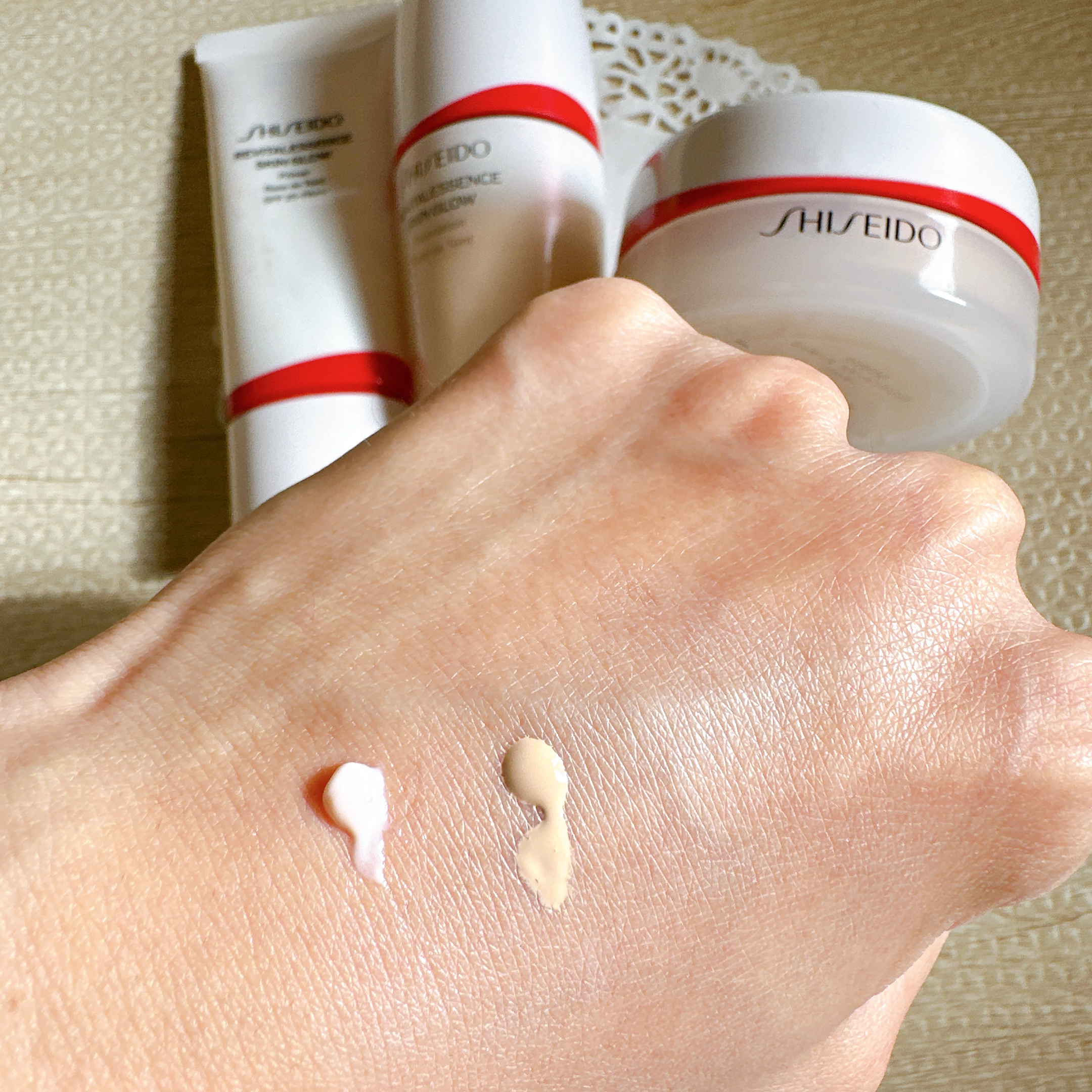 エッセンス スキングロウ プライマー	/SHISEIDO/化粧下地を使ったクチコミ（3枚目）