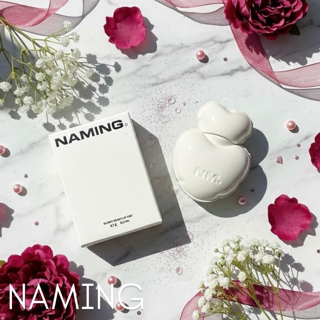 ネーミング グロウ ハートリップティント/NAMING./リップティントを使ったクチコミ(1枚目)