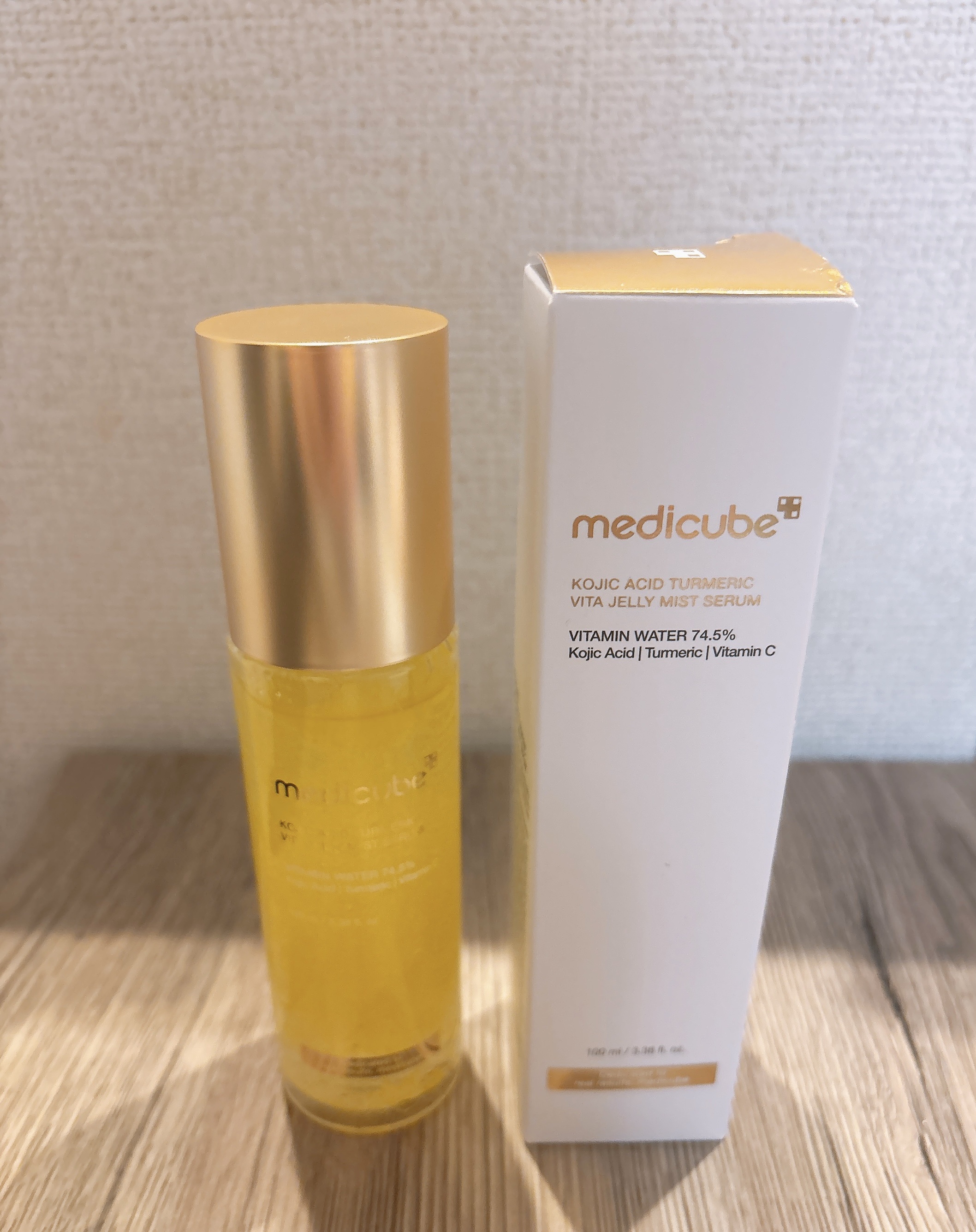 コウジ酸ビタゼリーセラムミスト/MEDICUBE/美容液を使ったクチコミ（1枚目）