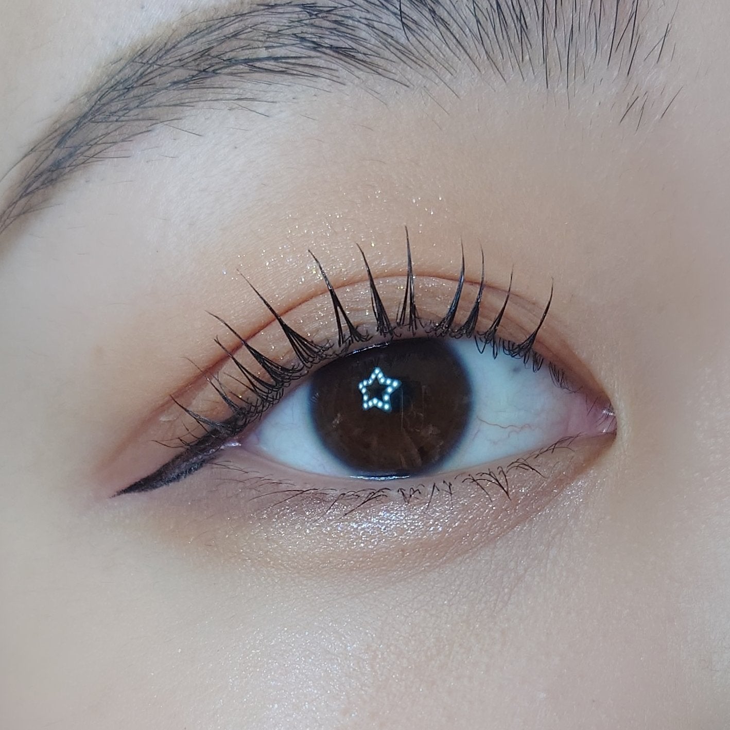 グランウィーユGINZAwithミラボーテ まつ毛キープマスカラ下地CB(クリアブラック)/ミラボーテ/マスカラ下地を使ったクチコミ(4枚目)