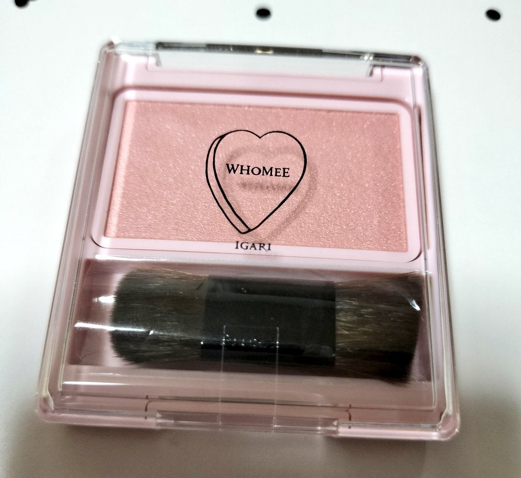 フーミー シングルブラッシュ/WHOMEE/パウダーチークを使ったクチコミ(1枚目)