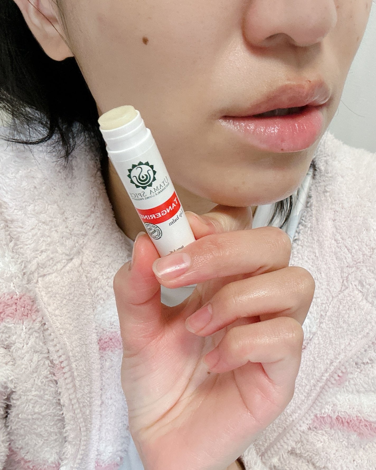 リップバーム/UTAMA SPICE/リップバームを使ったクチコミ(4枚目)