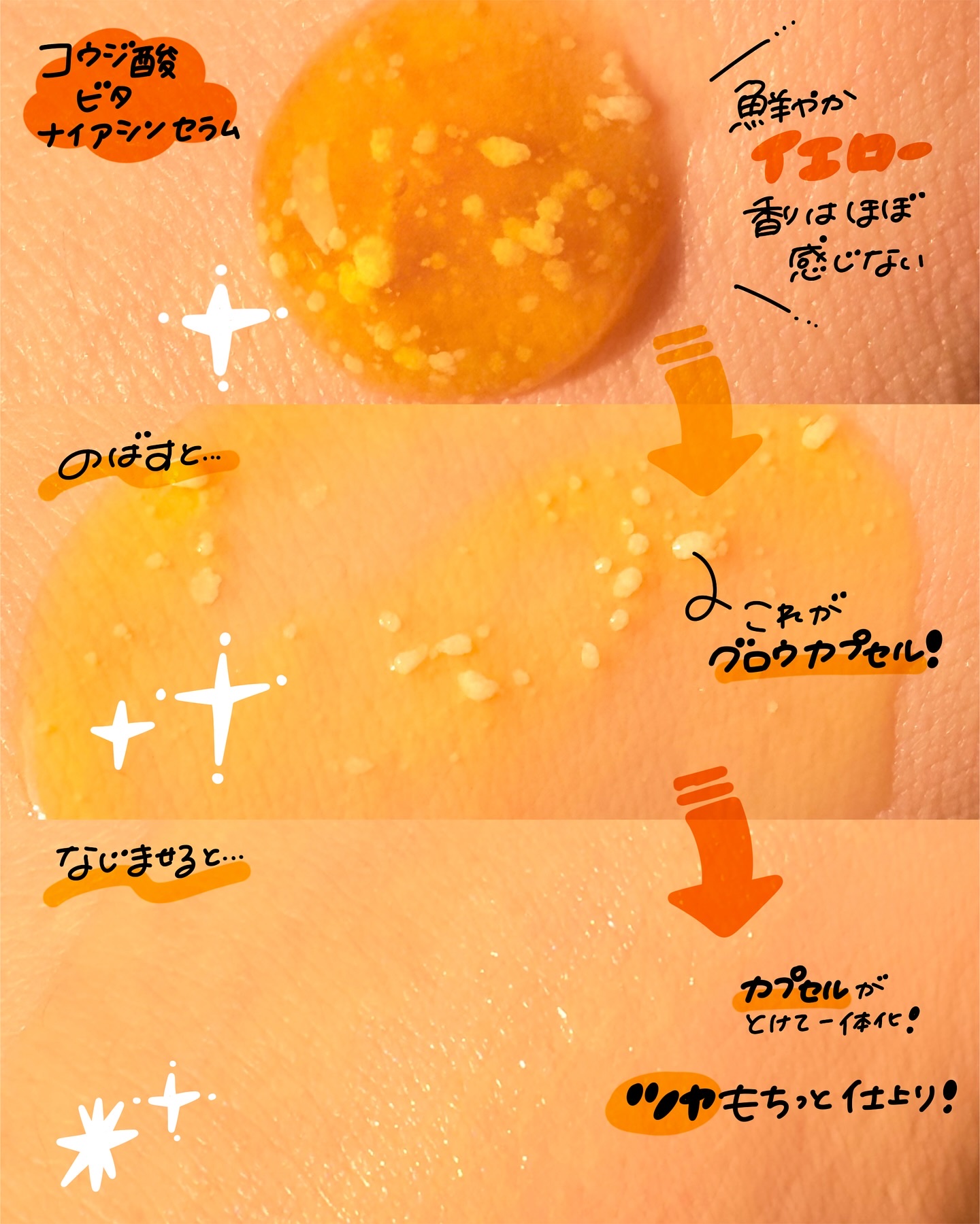 コウジ酸ビタナイアシンセラム/MEDICUBE/美容液を使ったクチコミ（3枚目）