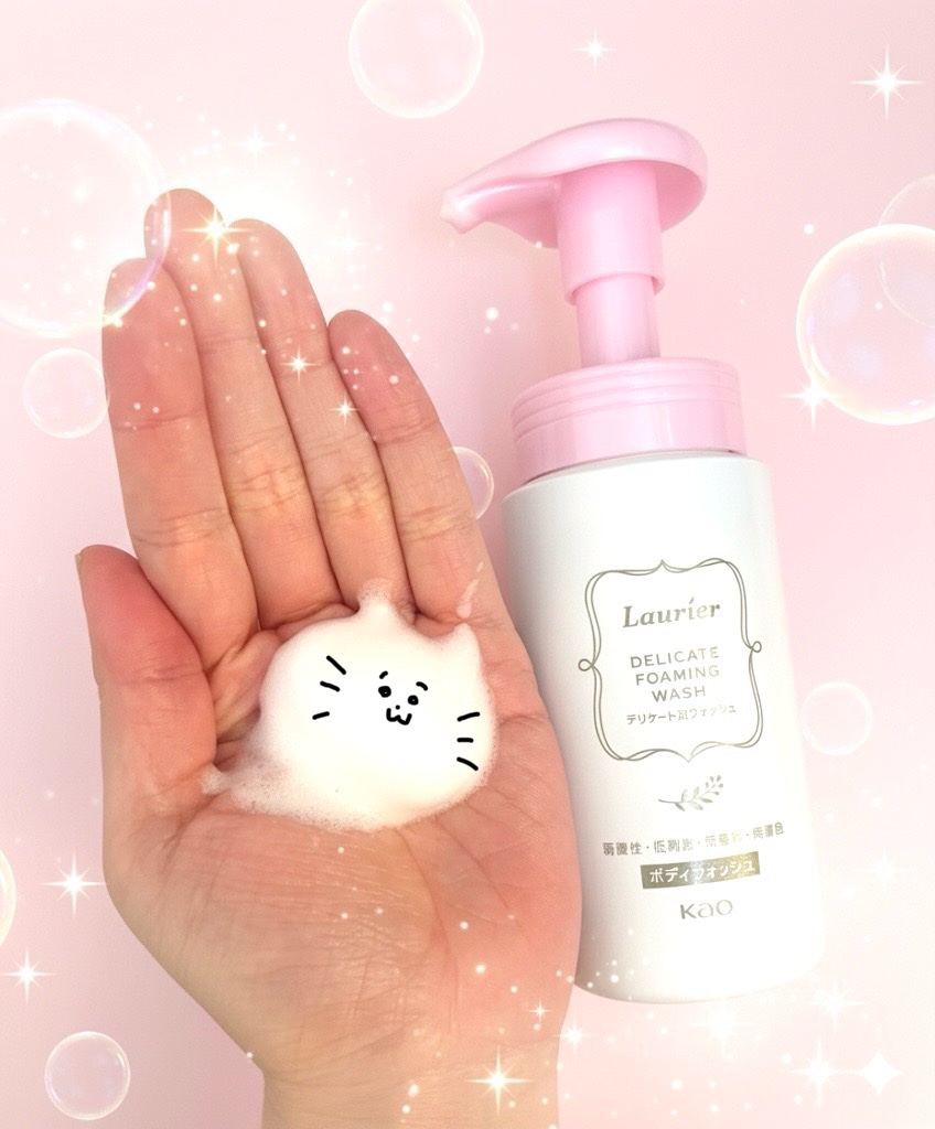 デリケート泡ウォッシュ/ロリエ/デリケートゾーンケアを使ったクチコミ（2枚目）