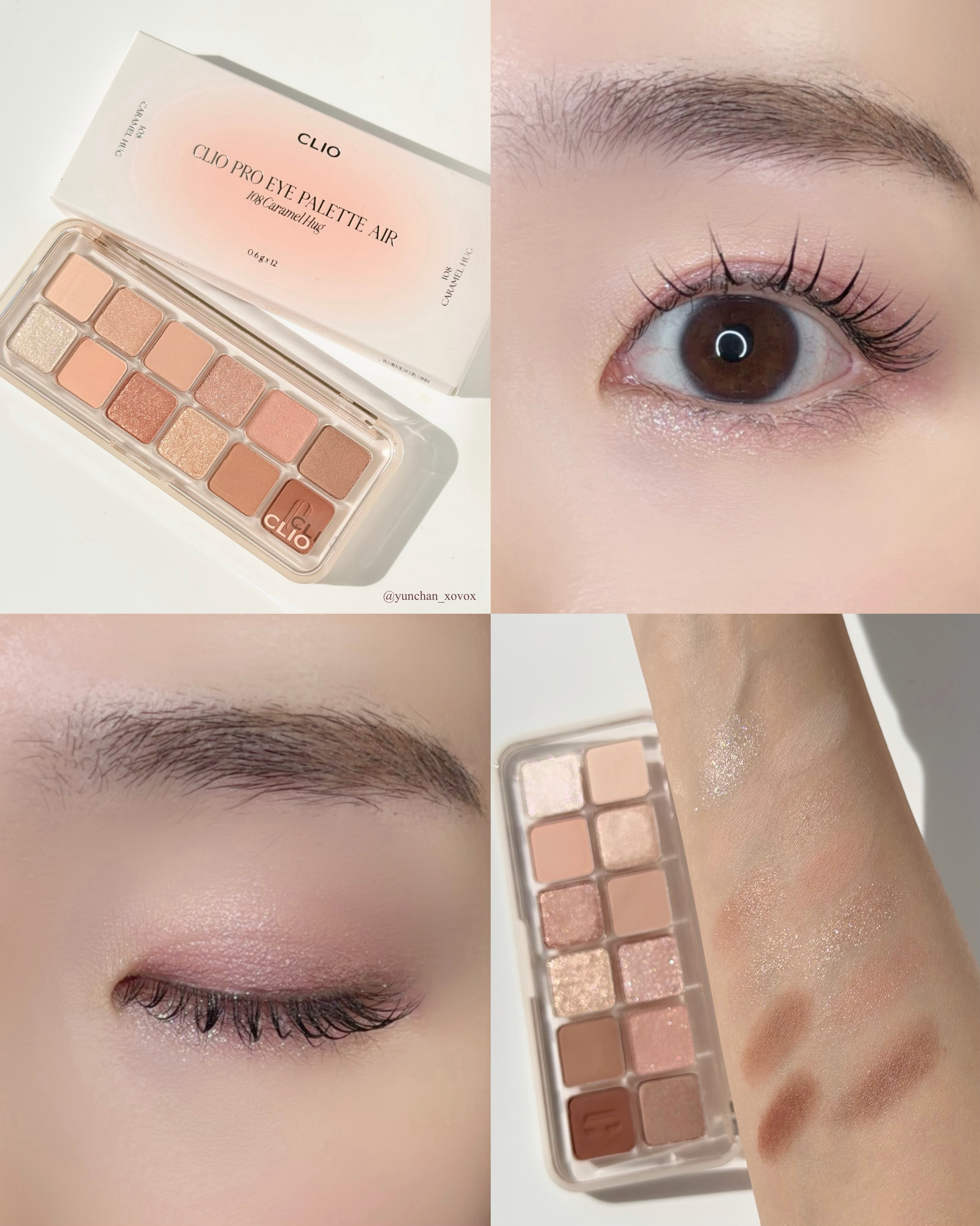 プロ アイ パレット エアー/CLIO/アイシャドウパレットを使ったクチコミ（3枚目）