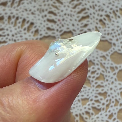 小豆 on LIPS 「❄️スノードーム❄️ ◎紫リボンの方 パーツ作成用のシリコン型..」(5枚目)