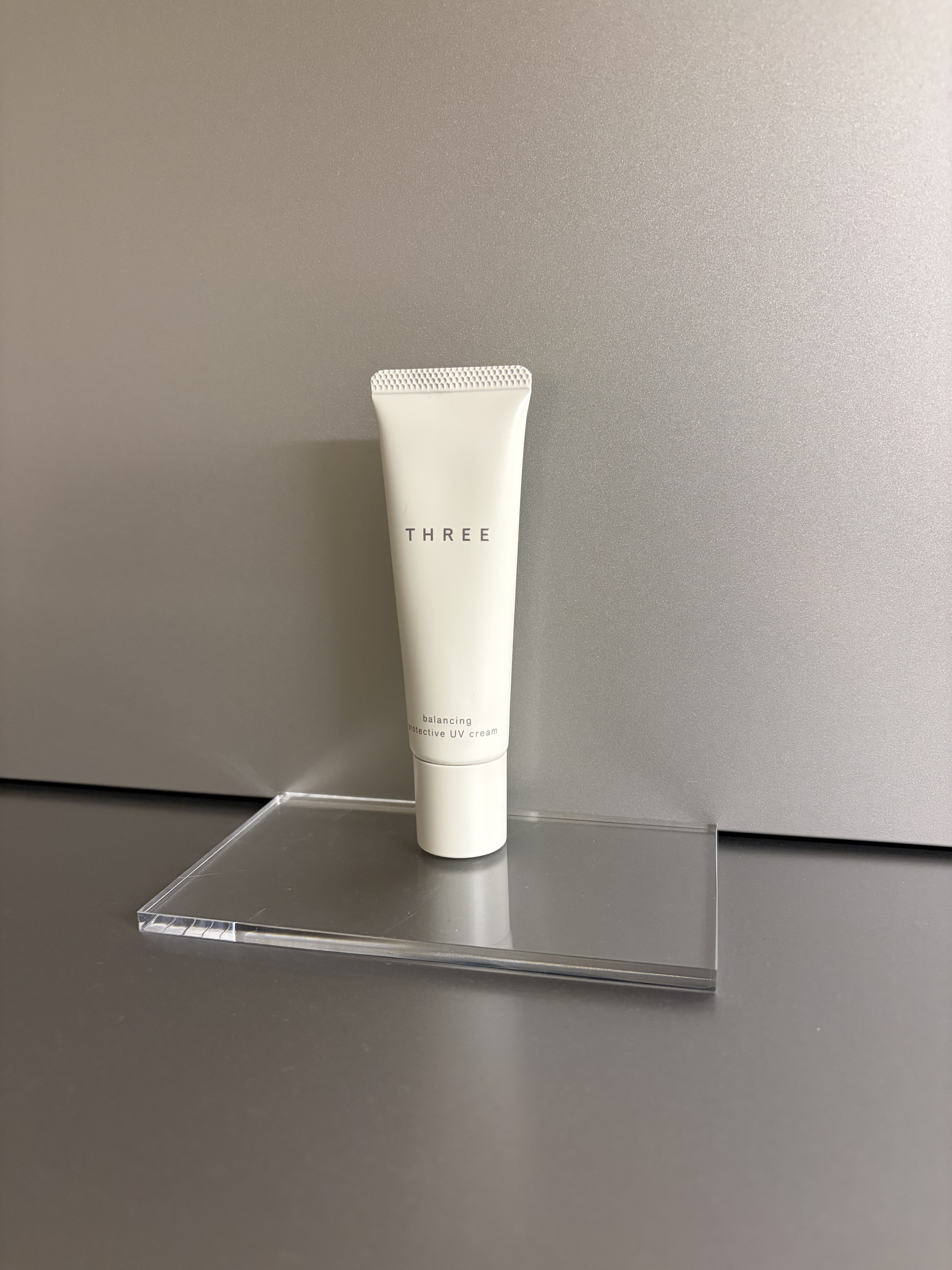 バランシング プロテクティブ UV クリーム/THREE/日焼け止めクリームを使ったクチコミ（1枚目）