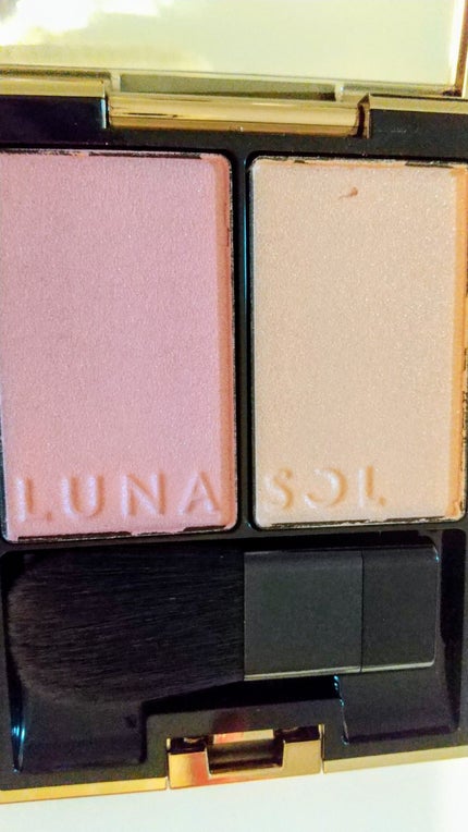 カラーリンググレイズ/LUNASOL/パウダーチークを使ったクチコミ(1枚目)