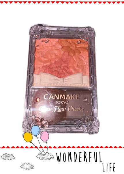 グロウフルールチークス/キャンメイク/パウダーチークを使ったクチコミ(1枚目)