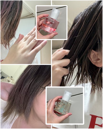 ロージーナイトヘアエッセンス/ANILLO/ヘアオイルを使ったクチコミ(3枚目)