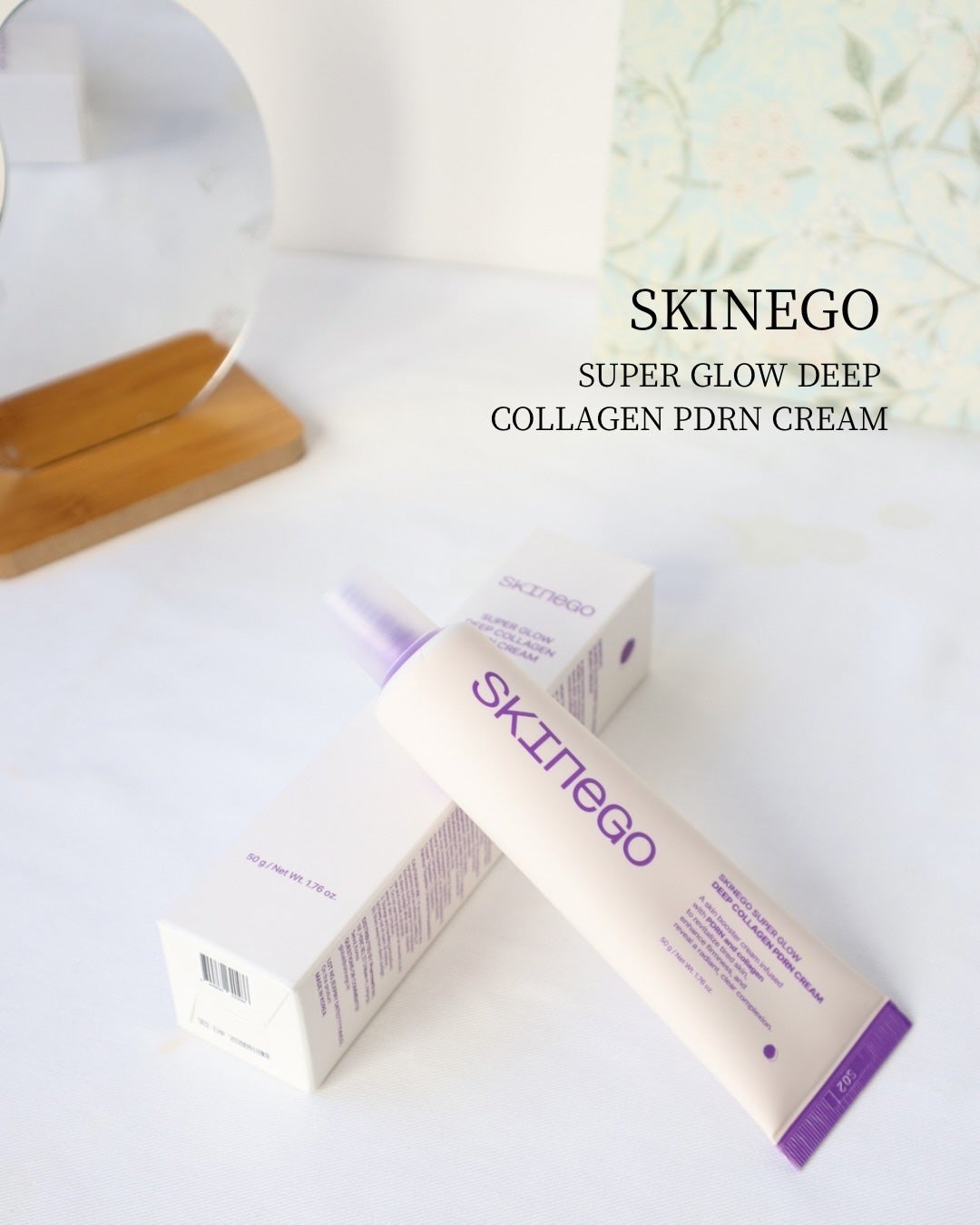 SKINEGO SUPER GLOW DEEP COLLAGEN PDRN CREAM/SKINEGO/フェイスクリームを使ったクチコミ(1枚目)
