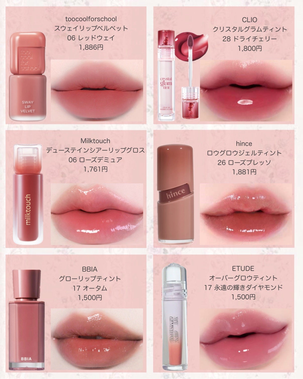 クリスタル グラム ティント/CLIO/リップティントを使ったクチコミ(7枚目)