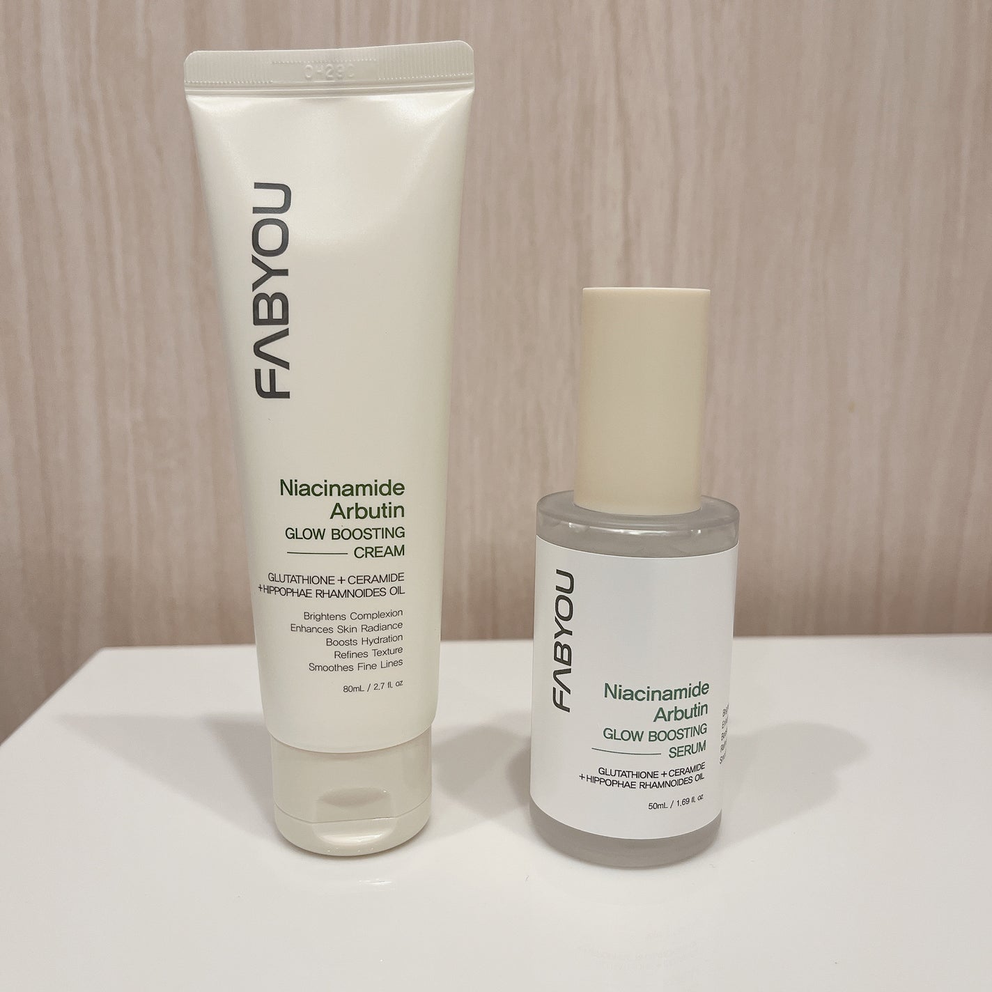 Niacinimide Arbutin Glow Boosting Cream/FABYOU/フェイスクリームを使ったクチコミ(1枚目)