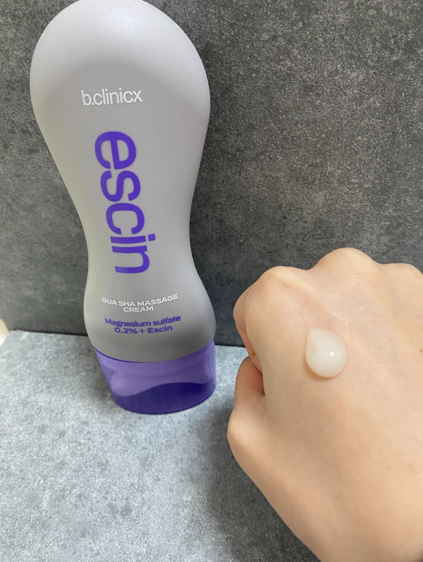 マグネシウムプラスエスシン ボディー かっさ マッサージ クリーム/b.clinicx/ボディクリームを使ったクチコミ（2枚目）