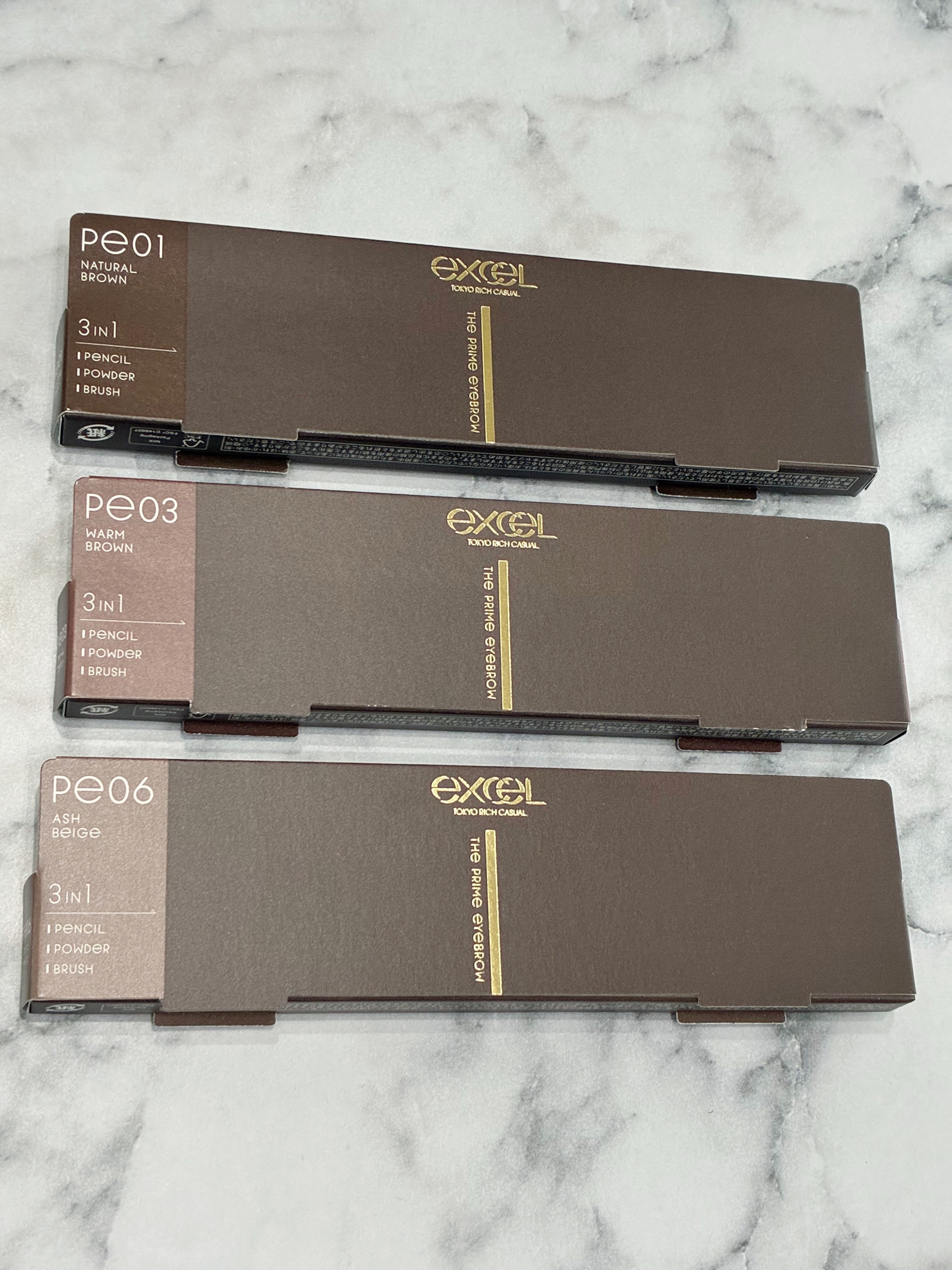 エクセル ザ プライムアイブロウ PE01 ナチュラルブラウン/excel/アイブロウペンシルを使ったクチコミ（1枚目）