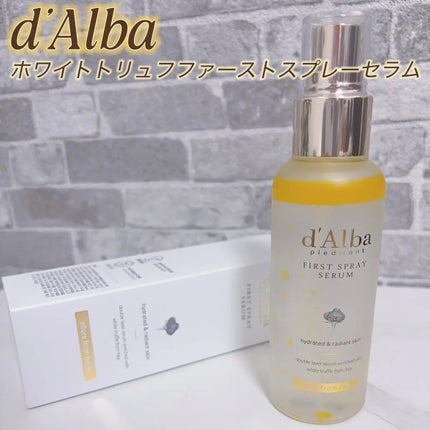 ダルバ ホワイトトリュフファーストスプレーセラム/ダルバ/ミスト状化粧水を使ったクチコミ(1枚目)