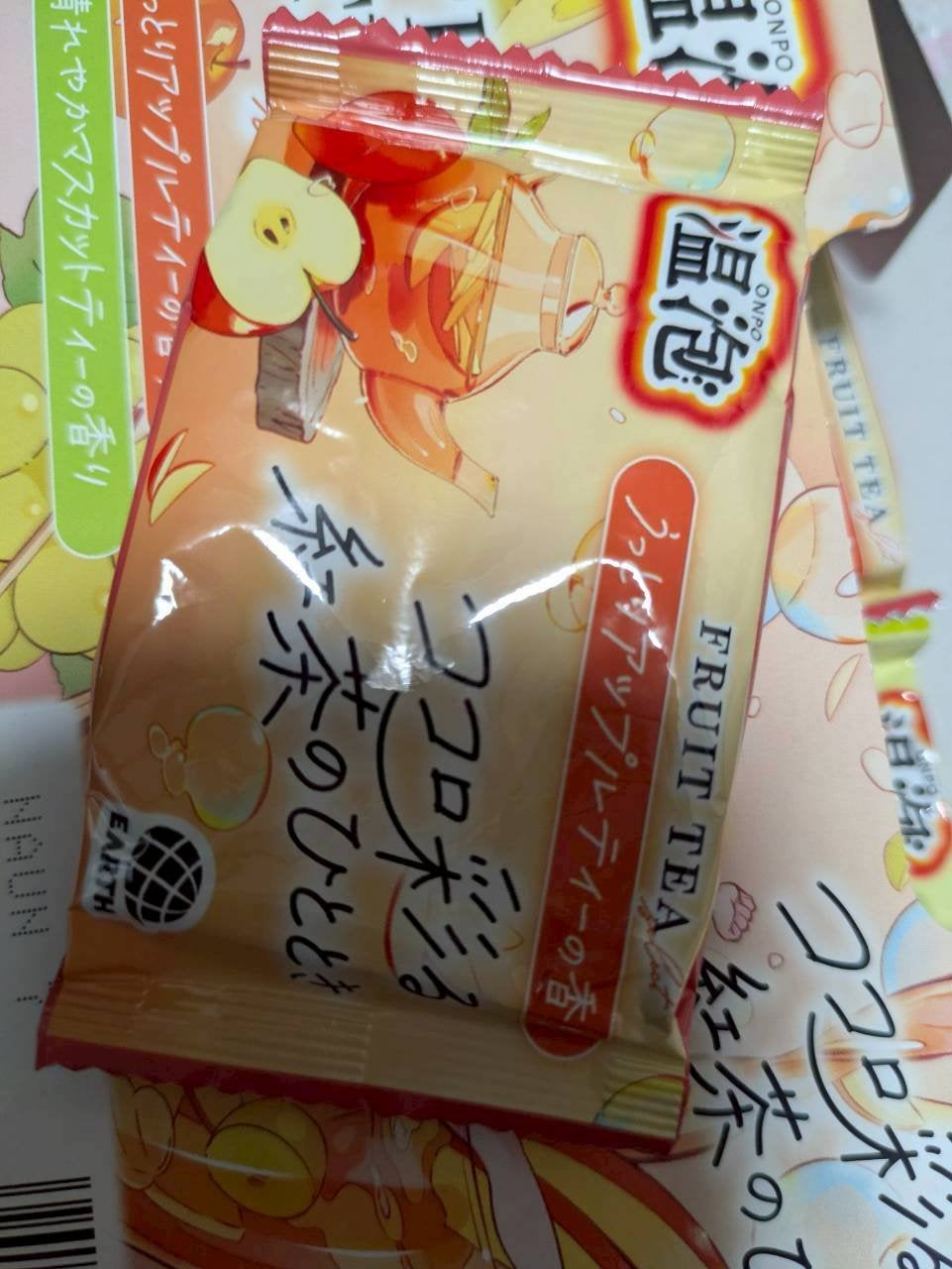 温泡 フルーツティーセレクト 12錠入/温泡/炭酸系入浴剤を使ったクチコミ(5枚目)