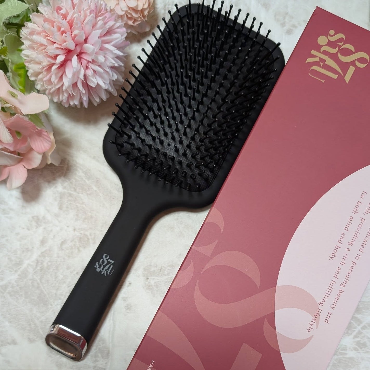 87saku ハナサク デタングリングブラシ/87saku/ヘアブラシを使ったクチコミ(6枚目)